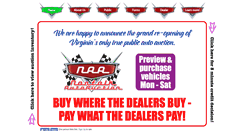 Desktop Screenshot of norfolkautoauction.com